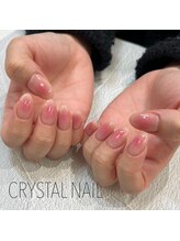 クリスタルネイル ゆめタウン久留米店/チークネイル