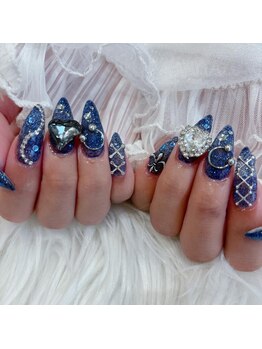 リンドネイル バイ モカ アンド ララ(Lind nail by moca and LaLa)/ゴテゴテネイル