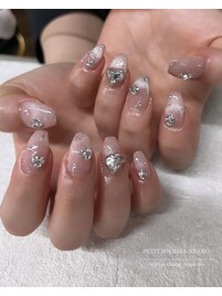 ワンホン*キラキラ*＊韓国ネイル