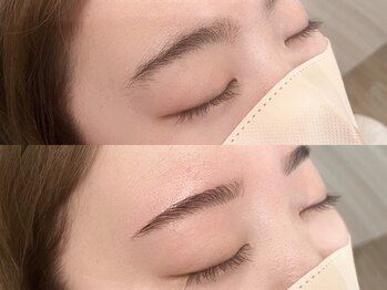 ネオリーブシェリエ 浅草店(Neolive cherie)の写真/【アイブロウワックス¥3800】骨格×理想×トレンドから導きだした垢抜け美眉！眉メイクの時短にもおすすめ