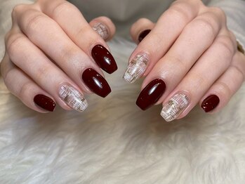 ピンクベリー(PINK BERRY)/秋冬ネイル