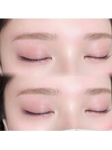 【眉毛カラー+美眉ワックス脱毛】