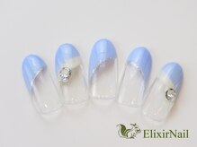 エリクサーネイル 神田(Elixir Nail)/シンプル &nbsp;/クーポン使用