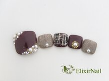 エリクサーネイル 池袋(Elixir Nail)/フットやり放題/クーポン使用