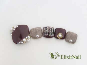 エリクサーネイル 池袋(Elixir Nail)/フットやり放題/クーポン使用