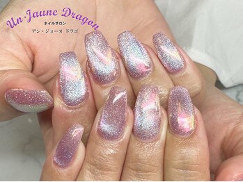 アン ジョーヌドラゴ/【自爪ネイル】オーロラネイル