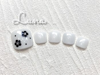 ネイルアンドまつ毛エクステ ルーナ イオンモール東久留米店/フット キャンペーンネイル