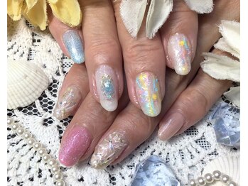 ハーブエステ ルレーブ/ワクワク夏ネイル