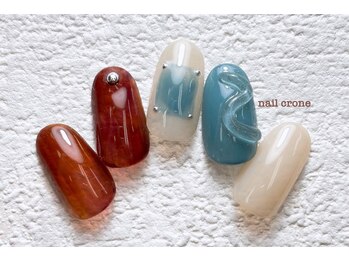 個性派ニュアンスネイル