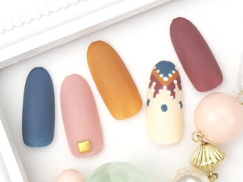 ネイルズガッシュ 大森駅前店(NAILs GUSH)/*ボヘミアンPOP*