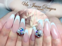 アン ジョーヌドラゴ/ロングスクエア☆フレンチネイル