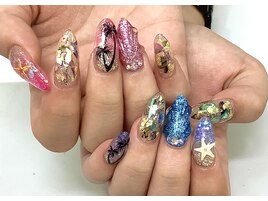 椰子の木ネイル★