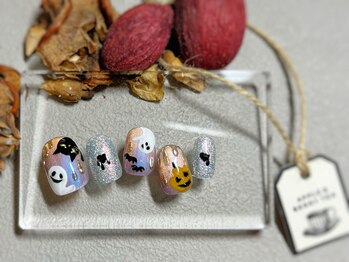 ブレス 仙台駅前本店(BLESS)/賑わうハロウィンネイル☆