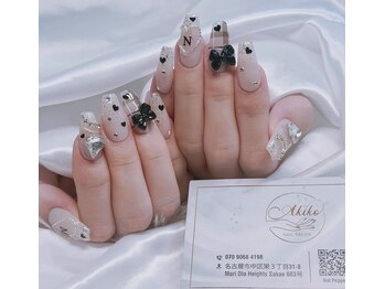 アキコネイルサロン(Akikoネイルサロン)/10本長さだし＋持ち込みデザイン