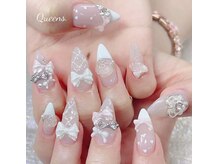 クイーンズビューティーサロン 新宿本店(Queen's beauty salon)/チップ長さ出し10本やり放題