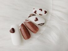 エムスラッシュ センター南(M.SLASH)/バレンタインネイル