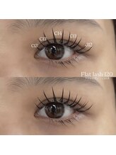 アヤネイルズ アンド アイラッシュ(AYA NAILZ.＆Eyelash)/束感フラットラッシュ120本