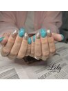 大理石ネイル