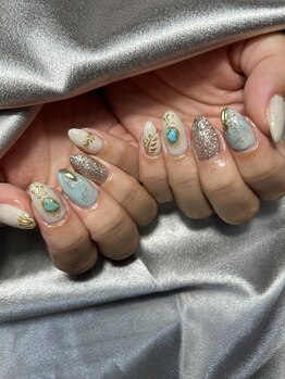 ラムネイル(Lamb nail)の写真/【ジェルアートし放題¥10100】シンプルからギャルまでどんなジャンルも◎何度通っても飽きないサロン♪