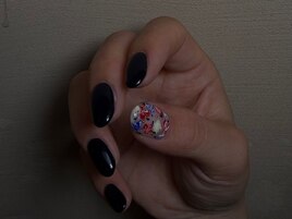 トリコロールカラーでニュアンス