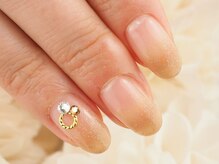 マノアネイル 甲子園口店(MANOA NAIL)/カラグラ＋ストーン　平日3600円