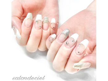 サロンドシエル(salon de ciel)/チェーンフレンチ紅網ネイル