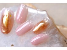 ステムネイル 下北沢(stem nail)/ヌーディーピンクベージュグラデ