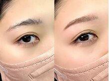 チル アンド アイ 船橋駅前店(Chill&Eye)/美眉スタイリング/BeforeAfter