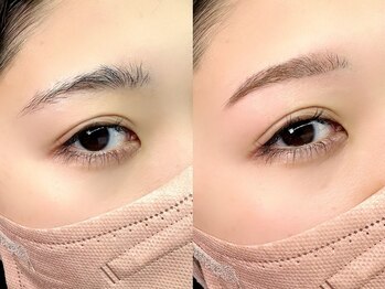 チル アンド アイ 船橋駅前店(Chill&Eye)/美眉スタイリング/BeforeAfter