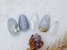 【初回】夏にぴったりうるうる水面ネイル￥13800→￥10000(銀座/パラジェル)