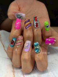 カラフルネイル