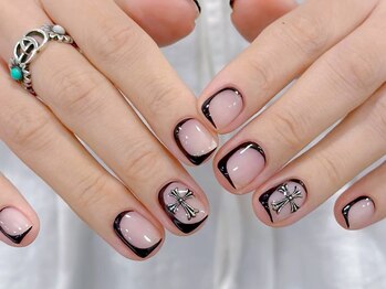 ファンシー 新宿店(Fancy)/冬ネイル/ツイード/ワンホン