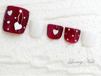 ラグジュアリーネイルズ アカバネ(Luxury Nails Akabane)/キュート*ハートNail
