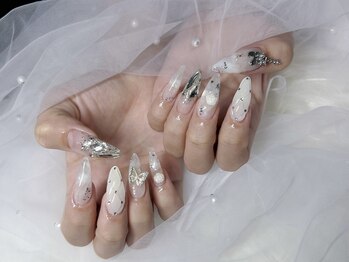 クリアマーブルネイル