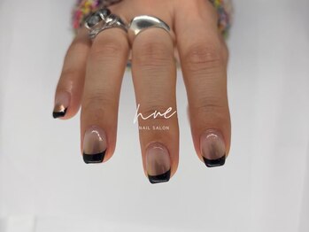 black french × mirror powder