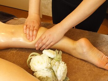 アロマルーム 柚/しっかりめの圧で流し美脚へ！