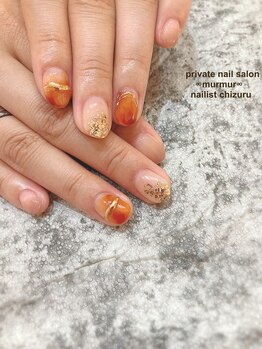 プライベート ネイルサロン マーマ(murmur)/べっ甲ネイル