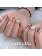 ジジ アンド リリー/カフェラテネイル