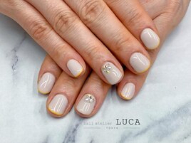 M-48 スキニーフレンチネイル