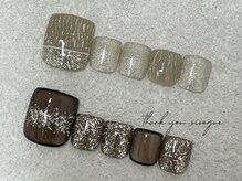 ネイルアイラッシュヴィヴォーグ(Vivogue)/定額デザイン【フットネイル】