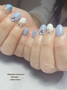 プライベート ネイルサロン マーマ(murmur)/梅雨ネイル