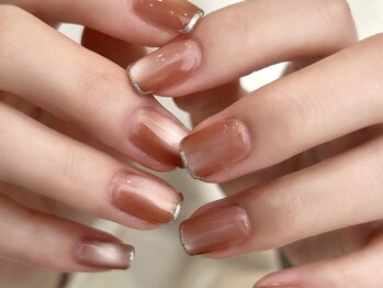 ケーツーネイル(k-two nail)/マグネット×ラメライン(みな)