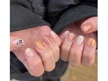 ハズグラスネイル(Haze Grass nail)/お花