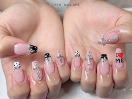クロス×ハートネイル