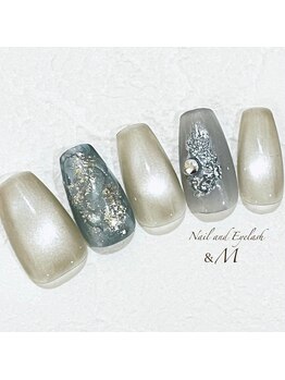 アンドエム(&M)/定額ネイル 【デザインA】