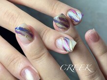 クリーク(CREEK)/水光マグネットニュアンスネイル