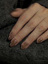 大人クリスマスネイル