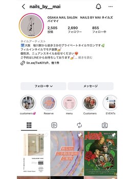 ネイルズ バイ マイ(NAILS BY MAI)/instagram