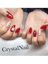クリスタルネイル ボンベルタ橘店(CRYSTAL NAIL)/ゴージャスネイル