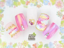 ピッピ 桜新町店(peep PEEP)/スプリングネイル2019-3